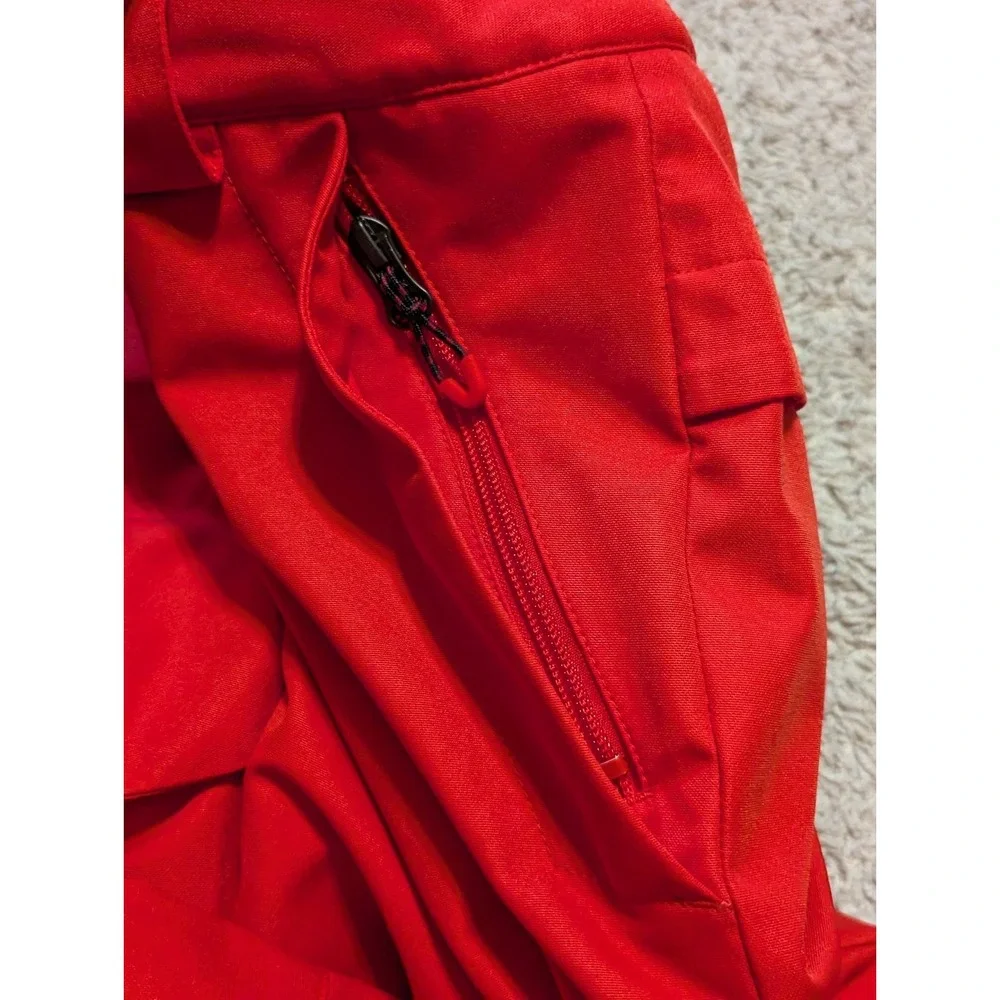 Obermeyer Brisk Ski Snowboard Pants Youth Teen Sz XL 18 Winter Sports Orange